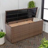 Nino-modern-minimalist-outdoor-faux-wicker-deck-and-patio-storage-box-Outdoor-Storage-Boxes