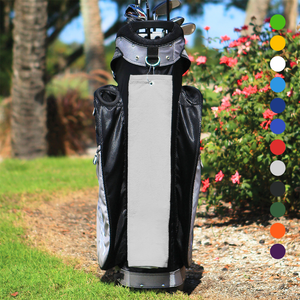 Tri-Fold Diamond Velour Golf Towel: Grommet & Hook Pack of 3