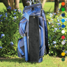 Tri-Fold Platinum Velour Golf Towel: Grommet & Hook - Pack of 3