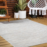 Ethan Modern Flatweave Solid Indoor/Outdoor Area Rug