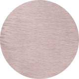 Ethan Modern Flatweave Solid Indoor/Outdoor Round Area Rug