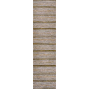 Bo Modern Farmhouse Wide Stripe Indoor/Outdoor Runner Rug