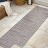 Finn Modern Unique Farmhouse Pinstripe Indoor/Outdoor Runner Rug