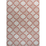 Cyrus Simple Geometric Tile Pattern Indoor/Outdoor Area Rug