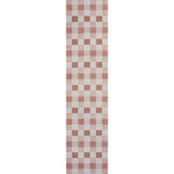 Darcy Traditional Geometric Bold Gingham Indoor/Outdoor Runner Rug