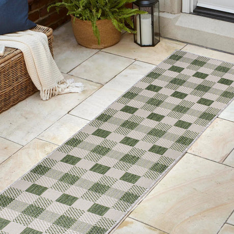 Darcy-Traditional-Geometric-Bold-Gingham-Indoor/Outdoor-Runner-Rug-Runner-Rugs