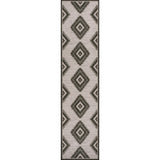 Lior Geometric Moroccan Diamond Indoor/Outdoor Runner Rug