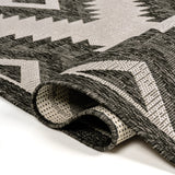 Lior Geometric Moroccan Diamond Indoor/Outdoor Runner Rug