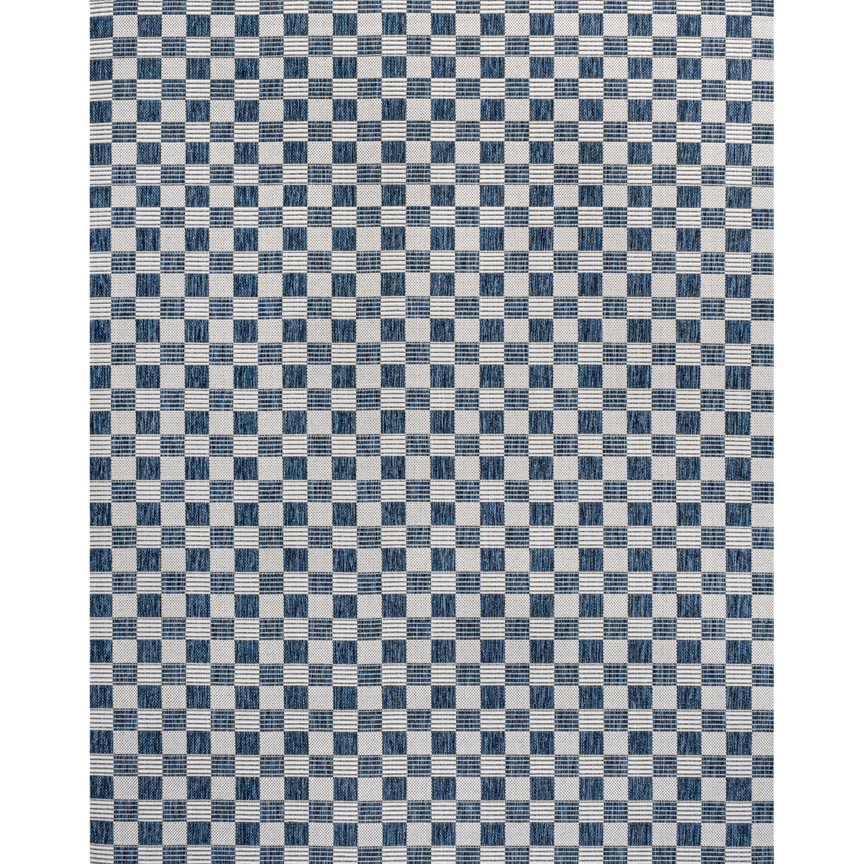 Aimee Traditional Cottage Chic Checkerboard Indoor/Outdoor Area Rug