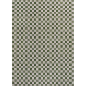 Aimee Traditional Cottage Checkerboard Indoor/Outdoor Area Rug