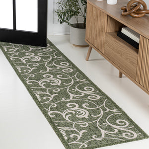 Maribel-Traditional-Classic-All-Over-Scroll-Indoor/Outdoor-Runner-Rug-Runner-Rugs