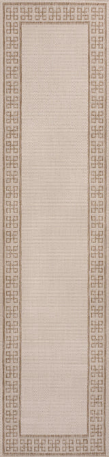 Athena Classic Geometric Border Indoor/Outdoor Runner Rug
