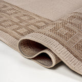 Athena Classic Geometric Border Indoor/Outdoor Runner Rug