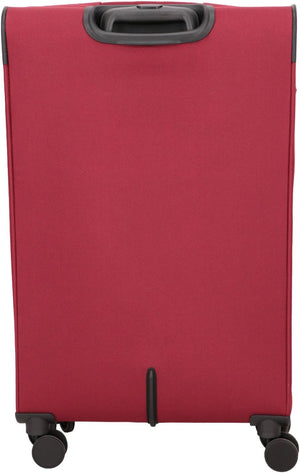 ROBERTO CAVALLI 3-Piece Softside Spinner Luggage Set – Luxury Carry-On & Checked Suitcases