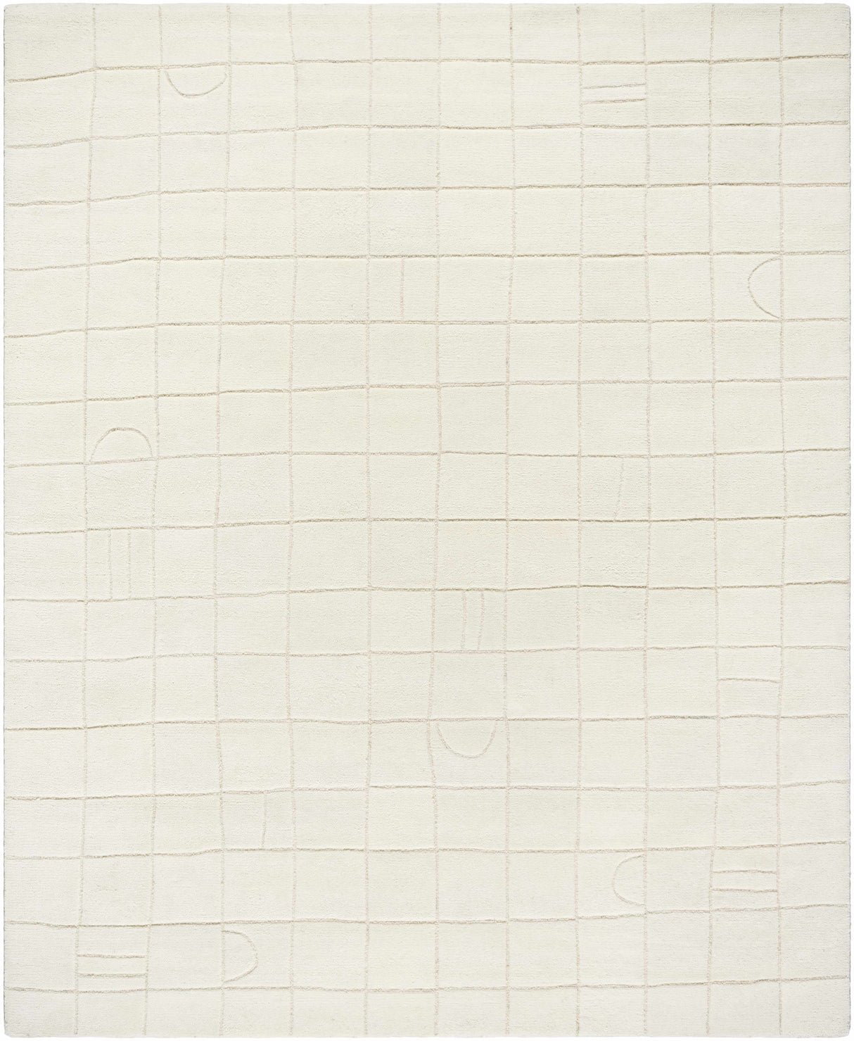 Tuuka Silver Beige Area Rug - Clearance