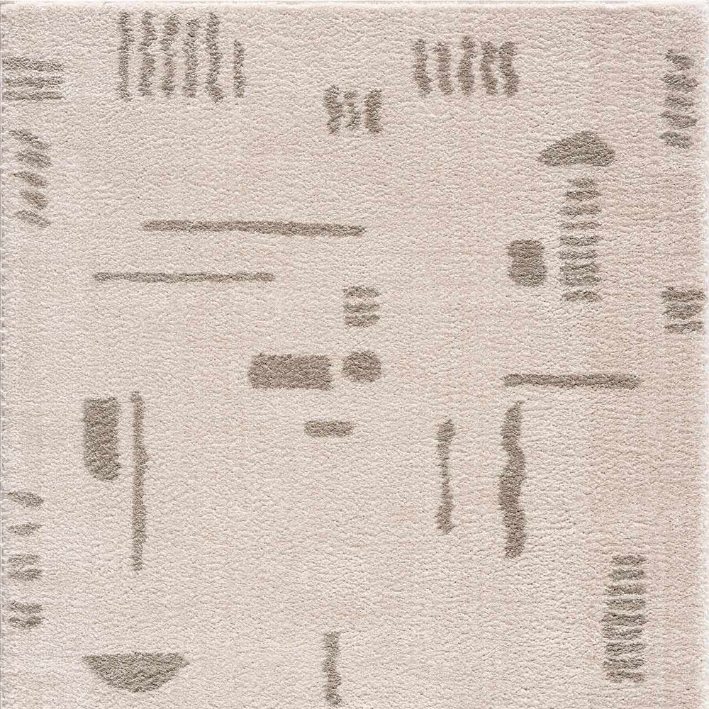 Azriel Gray Washable Area Rug
