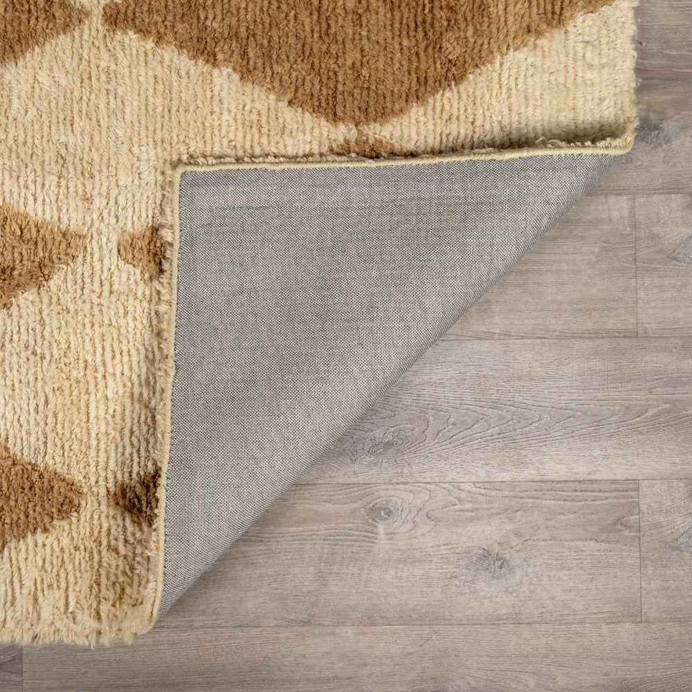 Tivka Diamond Checkered Wool Rug