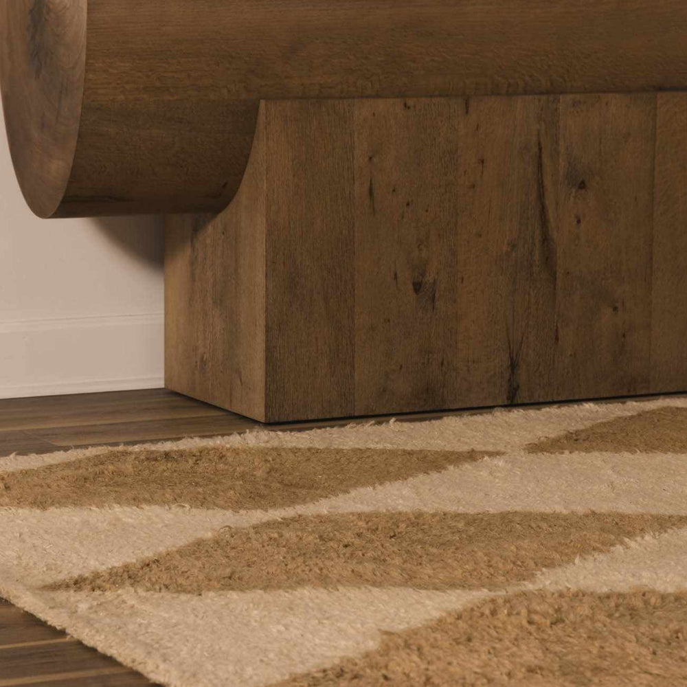 Tivka Diamond Checkered Wool Rug