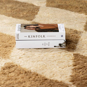 Tivka Diamond Checkered Wool Rug