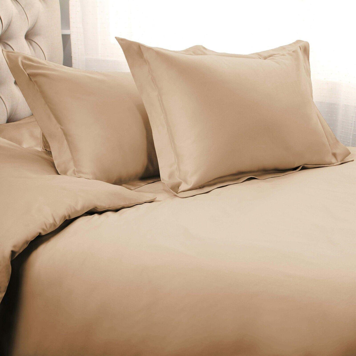 1000 Thread Count Egyptian Cotton Solid Duvet Cover Set - Egyptian Cotton Duvet Cover Set by Superior