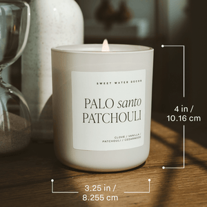 Spa Day Soy Candle - Blue Matte Jar - 15 oz
