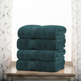 Egyptian Cotton Plush Heavyweight Bath Towel Set of 4
