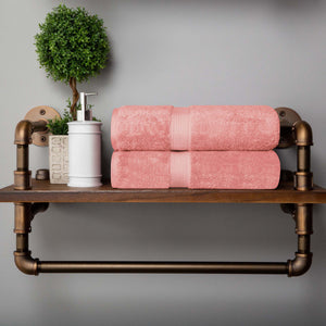 Madison Egyptian Cotton Plush Thick Absorbent Bath Towel Set of 2