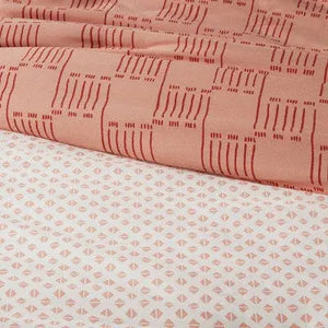 Threshold Boho Comforter & Sham Set Reversible OEKO-TEX