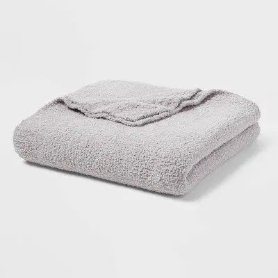 Threshold Chenille Throw Bed Blanket Oversized 92x90 Midweight