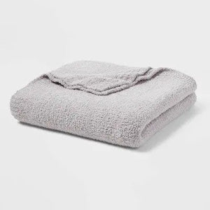 Threshold Chenille Throw Bed Blanket Oversized 92x90 Midweight