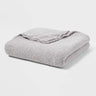 Threshold Chenille Throw Bed Blanket Oversized 92x90 Midweight