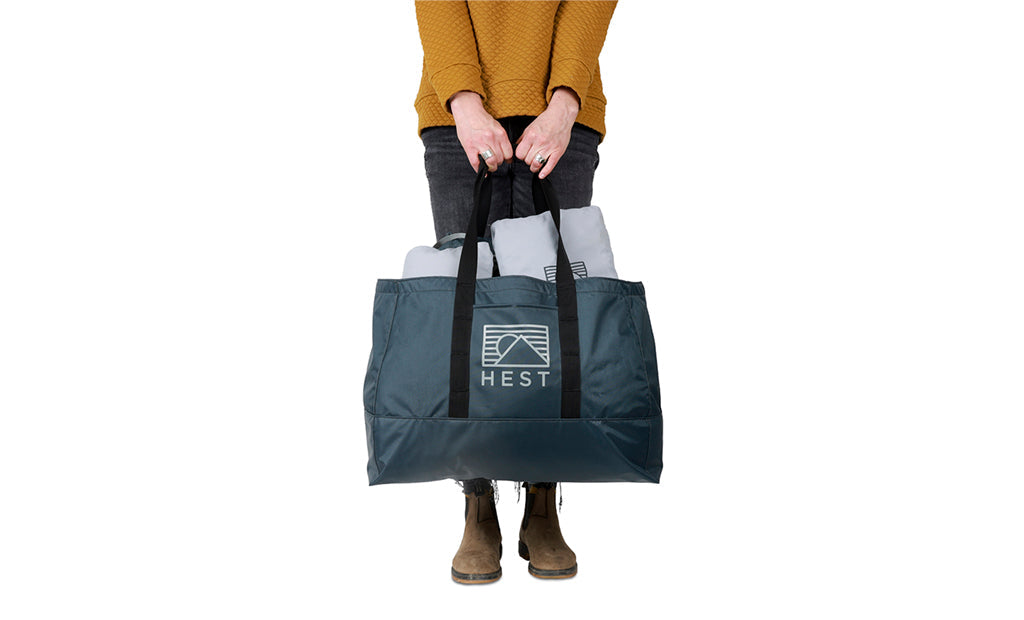 HEST Tote Bags