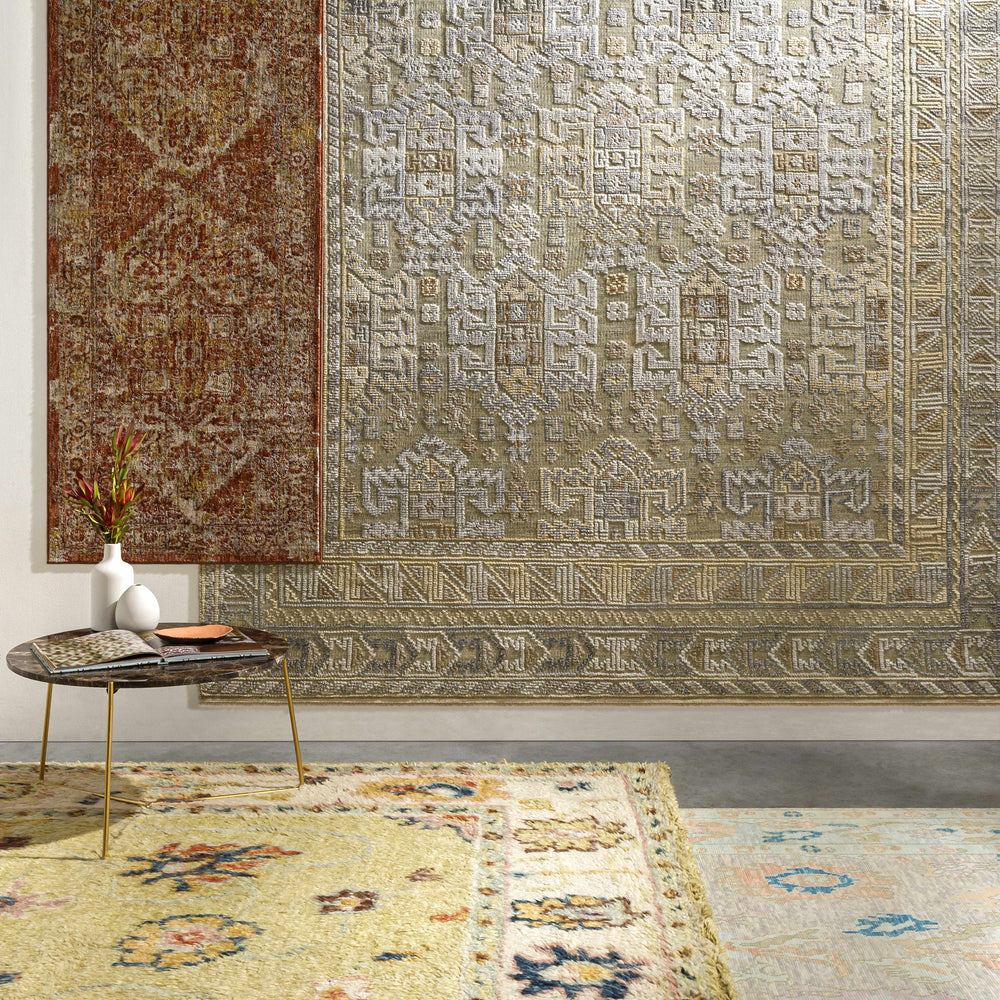 Strathbogie Traditional Red Area Rug