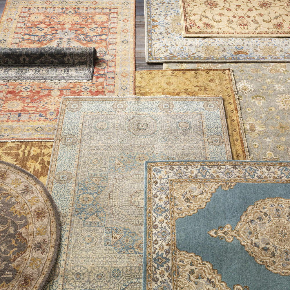 Logville Hand Tufted Light Olive 1121 Area Rug