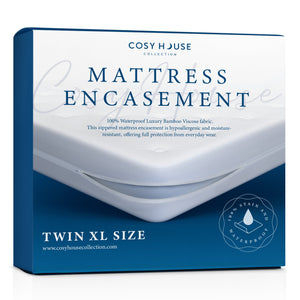 Luxury Zippered Bamboo Mattress Encasement