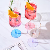 Alba Stemmed Wine Glassware, Set of 4