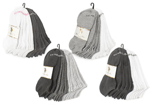 20-Pairs U.S. Polo Assn Low Cut Socks