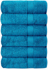 Set of 6 Hotel & Spa 100% Cotton Bath Towels 27x52 Inch