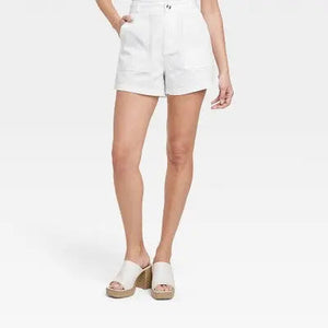 Universal Thread Women's High-Rise Casual Straight Utility Shorts