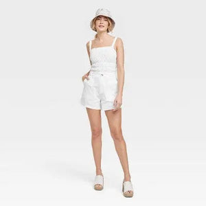 Universal Thread Women's High-Rise Casual Straight Utility Shorts