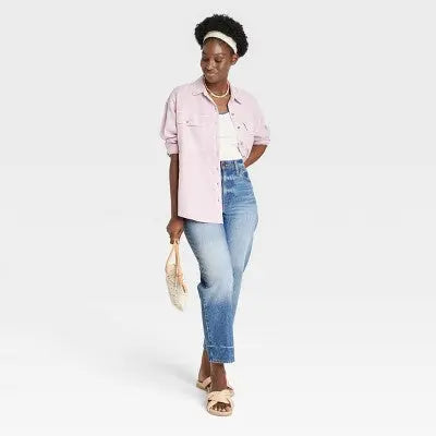 Universal Thread Women's Super-High-Rise Vintage Straight Jeans Ankle Length