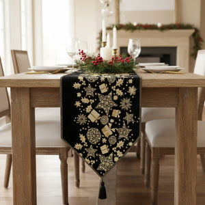 Magical-Golden-Reindeer-Woven-Tapestry-Dining-Table-Runner-Table-Runners