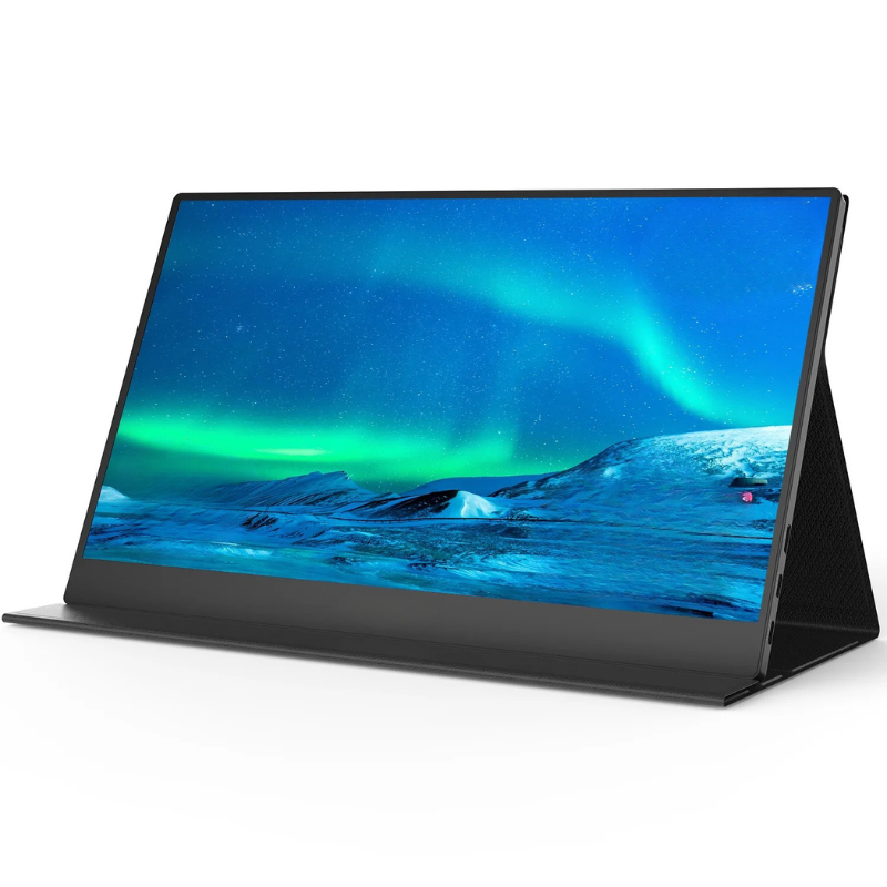 14" Portable Monitor WUAWE 1080P USB-C HDMI External Second Screen PC Mac Phone