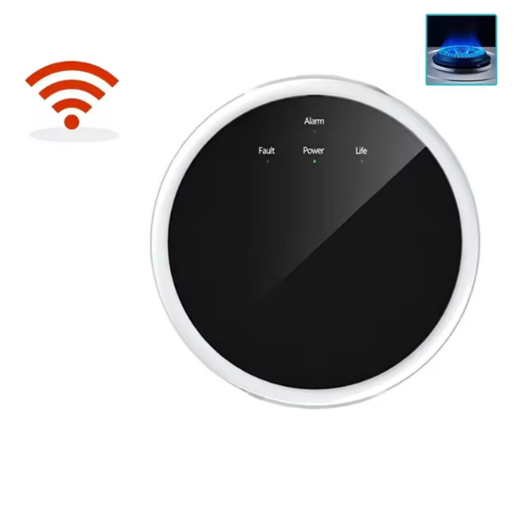 Smart Gas Detector APP Control LED Natural Gas Alarm High Sensitivity Plug