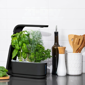 Hydroponic Growing System Indoor Garden LED Grow Light Timer Adjustable