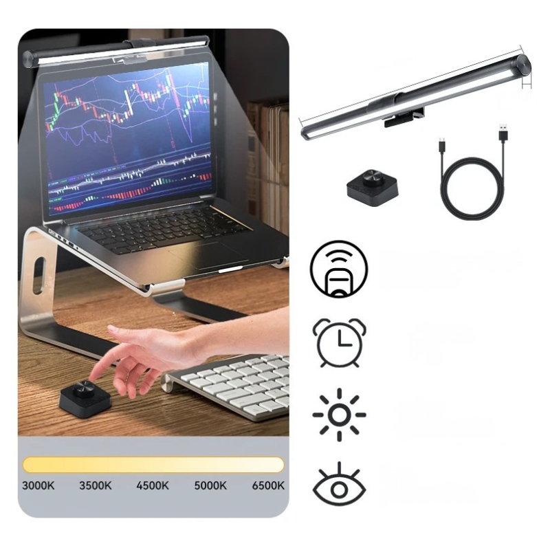LED Monitor Light Bar USB Stepless Dimming Desk Lamp Screen Backlight Office