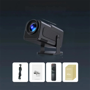 Android 11 4K Projector 1080P 390ANSI Dual WiFi6 BT5.0 Portable Home Cinema