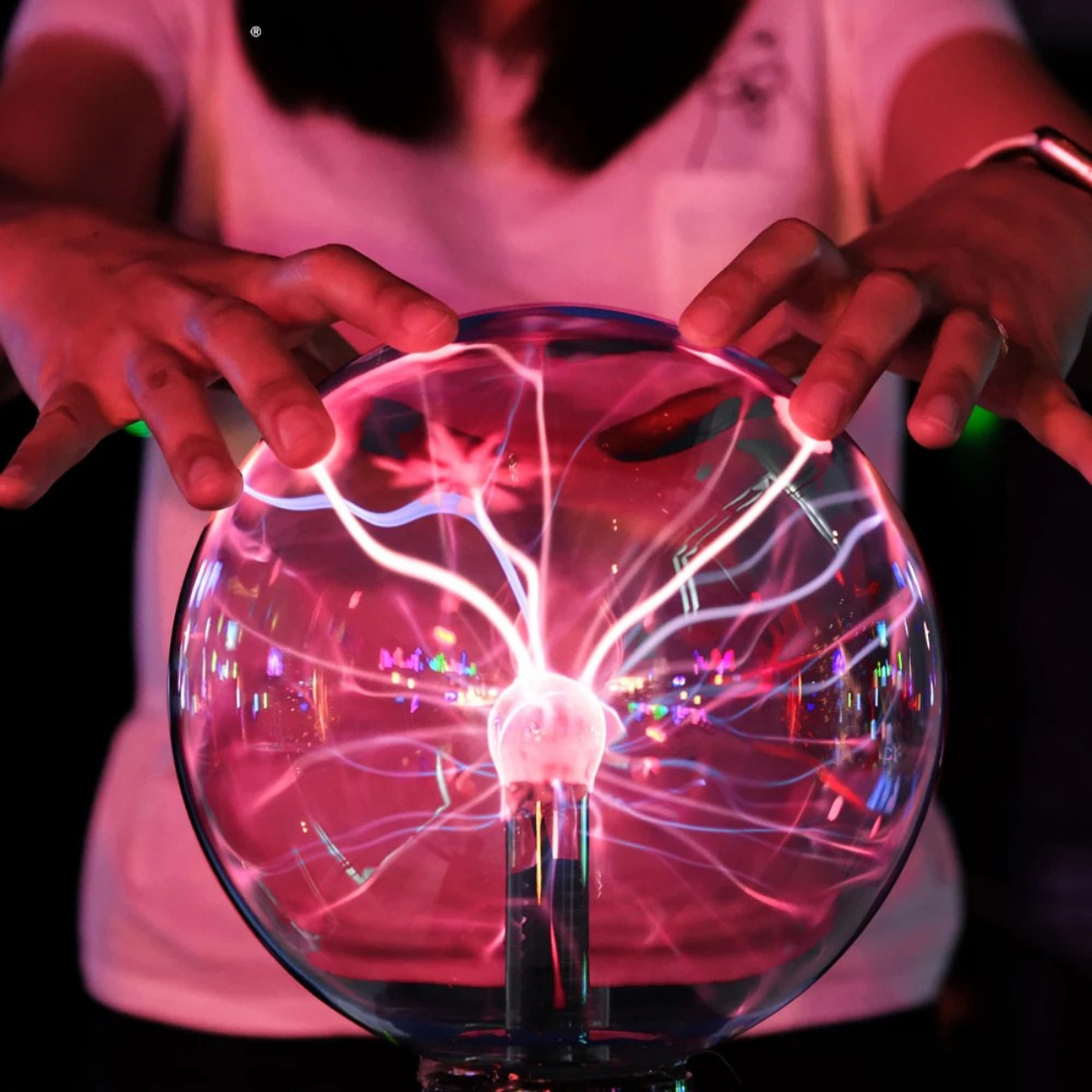 Magic Crystal Plasma Ball Lamp – LED Night Light for Kids, Bedroom & Novelty Decor