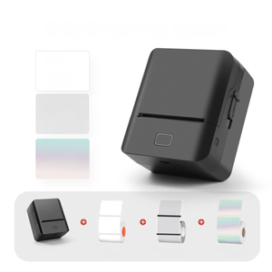 Mini Portable Thermal Label Printer for Phone, Color Sticker Maker Bluetooth SK20