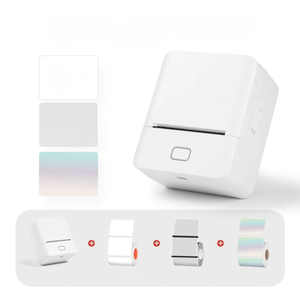 Mini Portable Thermal Label Printer for Phone, Color Sticker Maker Bluetooth SK20